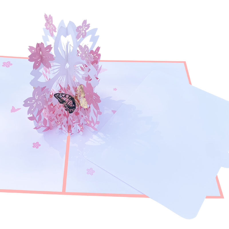 Magic Flowers Pop Up Card | 3 Colours | 3D Card