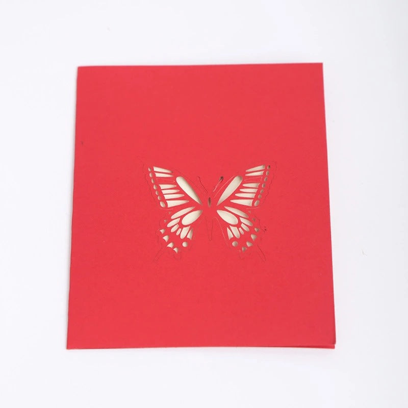 Flying Butterflies Pop Up Card