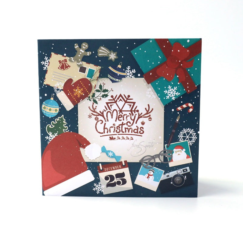Christmas Market Pop Up Card | 3D Card | Xmas | Greeting Card | Gift