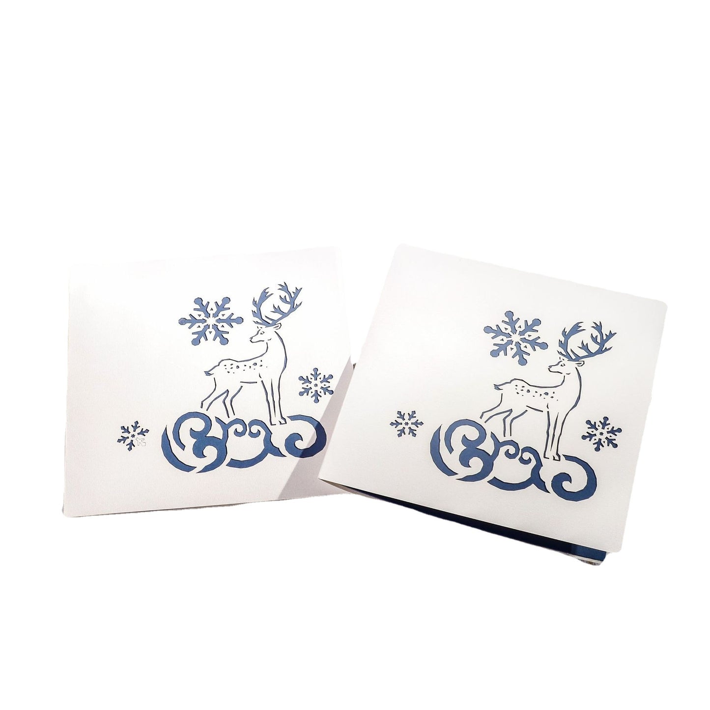 Christmas Reindeers Pop Up Card
