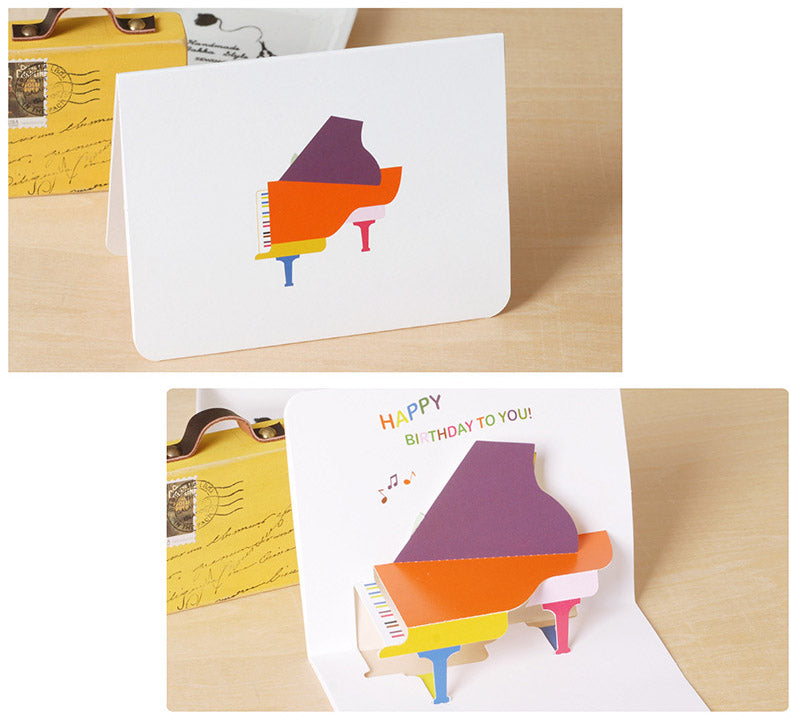 Set of 8 Birthday Mini Pop Up Cards