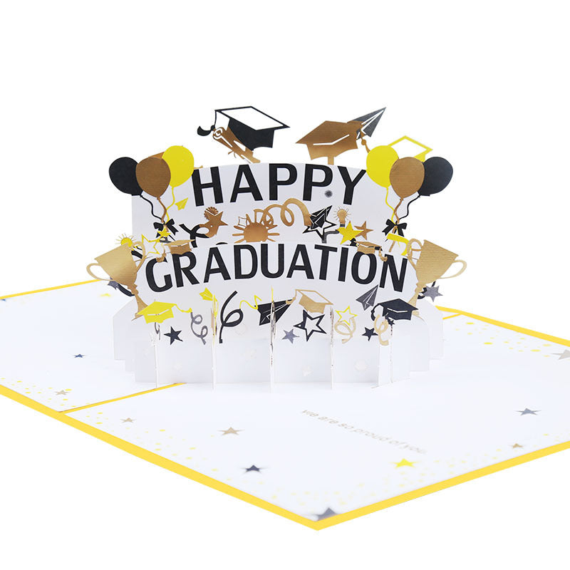 Happy Graduation Pop Up Card