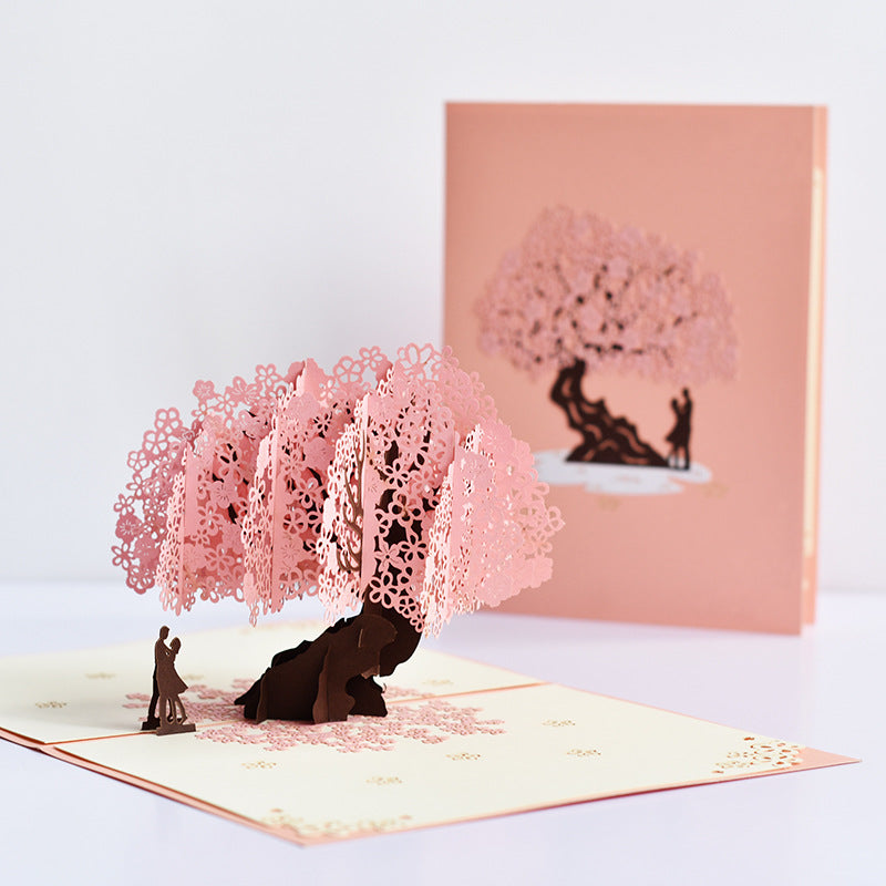 Cherry Blossom Pop Up Card | 3 Styles