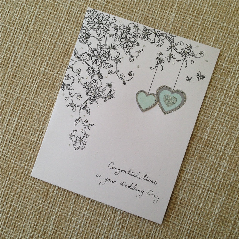 Wedding Day Congratulations Card