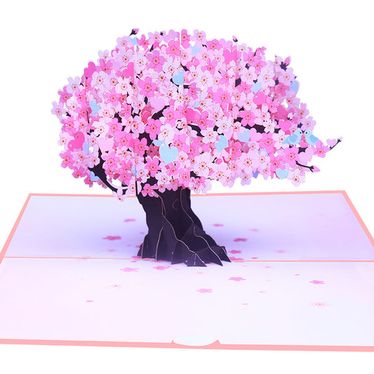 Blossom Cherry Tree Pop Up Card | Mothers Day | Valentines Day | Wedding | Sakura | 3D Card | 2 Styles