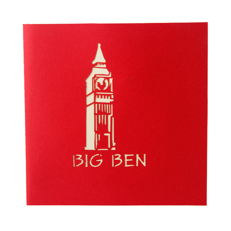 Big Ben Souvenir Pop Up Card