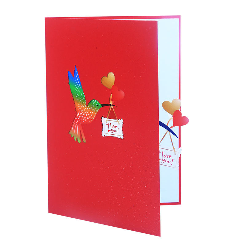 Hummingbird Pop Up Card - 5 Styles