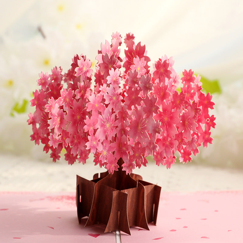 Blossom Cherry Tree Pop Up Card