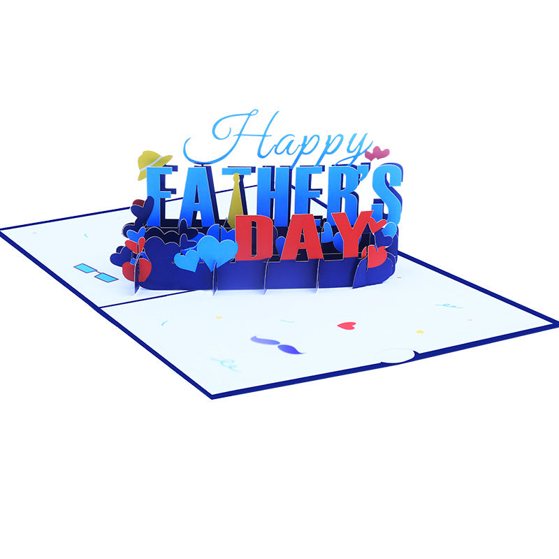 Fathers Day Pop Up Card | Happy Fathers Day | Card for Dad | 3D Card | Greeting Card