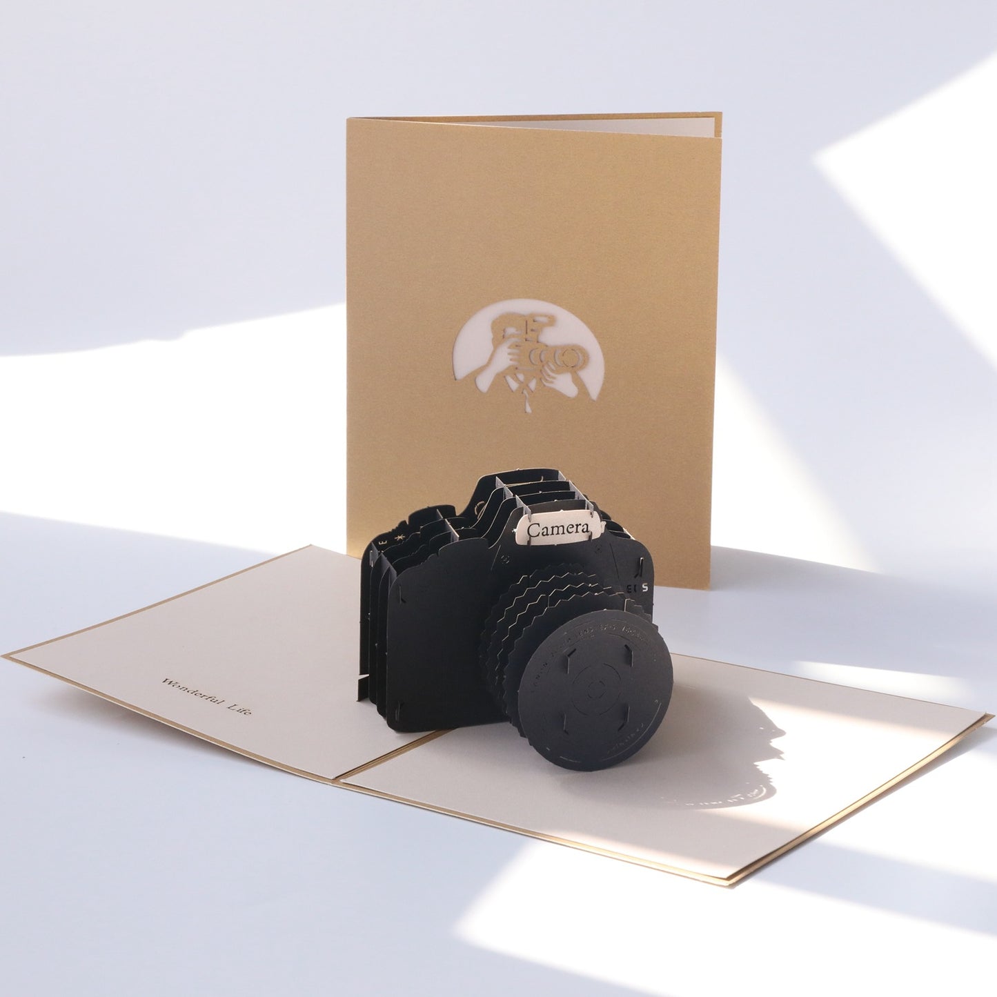 Photo Camera Pop Up Card