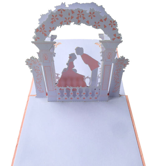 Romeo and Juliet Theme Pop Up Card