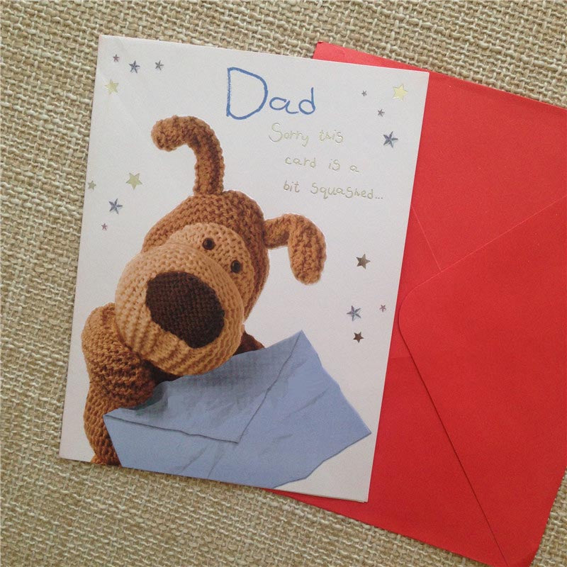 Fathers Day Card - Squashed