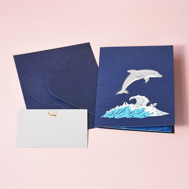 Dolphin Pop Up Card