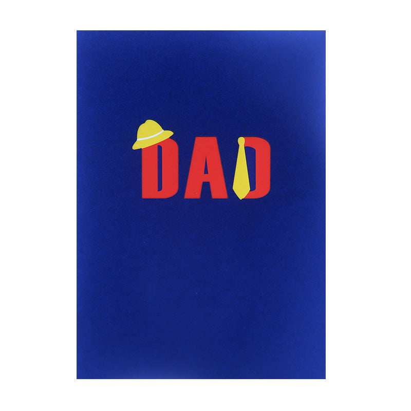 Fathers Day Pop Up Card | Happy Fathers Day | Card for Dad | 3D Card | Greeting Card