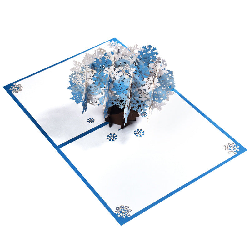 Christmas 3D Pop Up Card | Snowy Forest | Santa in Sleigh | 3D Card | Xmas Card | Greeting Card | Festive Gift | 3 Styles