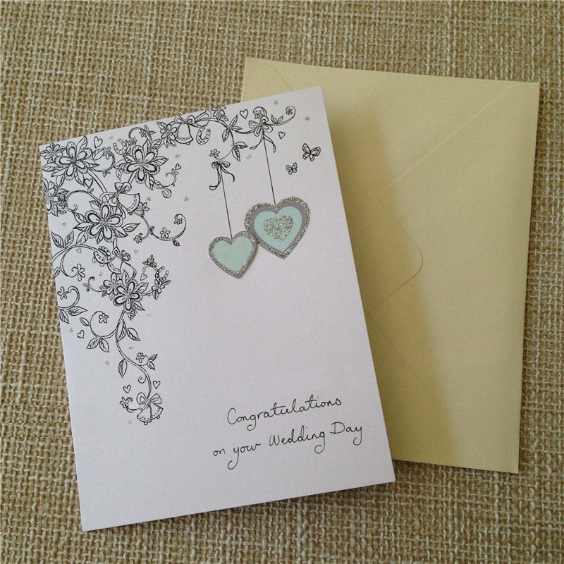 Wedding Day Congratulations Card