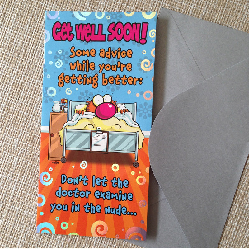 Funny Get Well Card