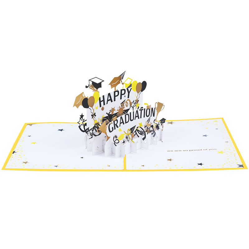 Happy Graduation Pop Up Card