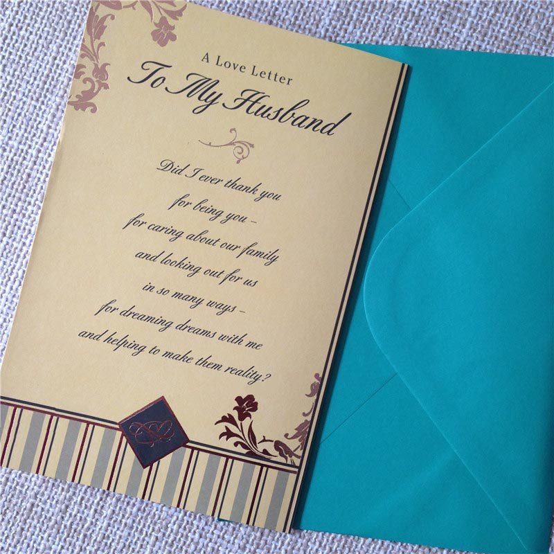 Thank You Card for Husband