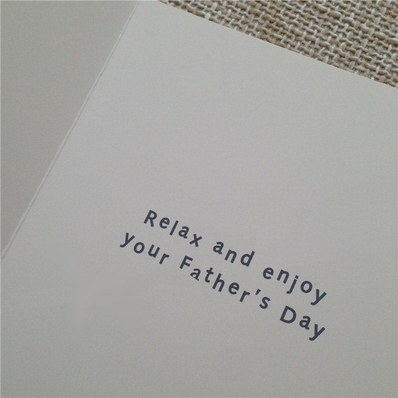 Fathers Day Greeting Card - Armchair