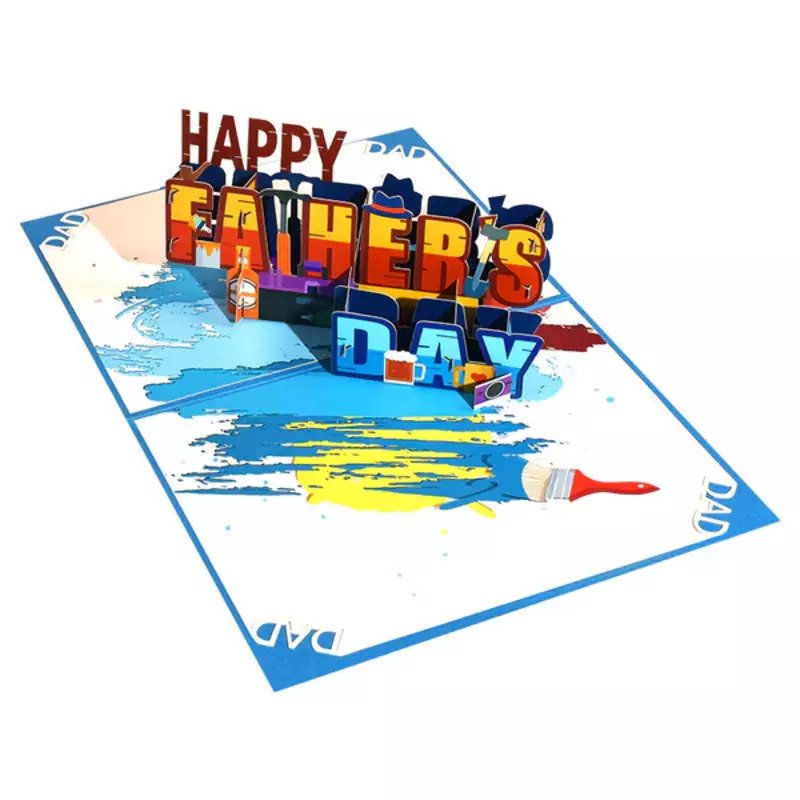 Fathers Day Pop Up Card | Dad | Card for Dad | 3D Card | Greeting Card