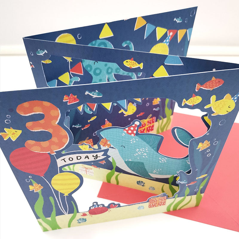 3rd Birthday Greeting Card