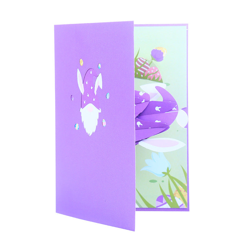 Easter Pop Up Card | Easter Bunny | Wizard | 3D Card | Funny | Greeting Card | 2 Styles