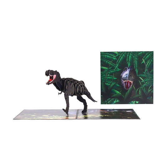 T-Rex Pop Up Card | 3D Card | Dinosaur | Greeting Card | Birthday