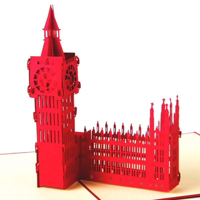 Big Ben Souvenir Pop Up Card