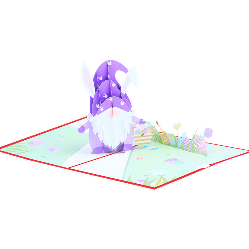 Easter Pop Up Card | Easter Bunny | Wizard | 3D Card | Funny | Greeting Card | 2 Styles