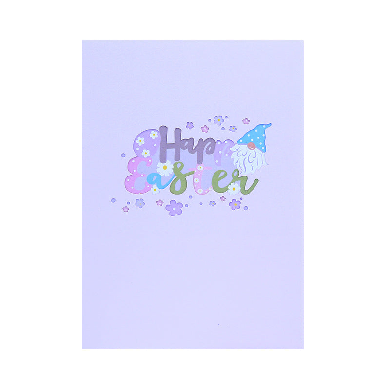 Easter Pop Up Card | Greeting Card | 3D Card | Happy Easter | 2 Styles