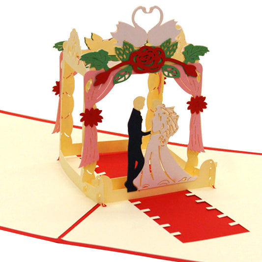 Wedding Pop Up Card | 3D Card | Gift | In Love | YES