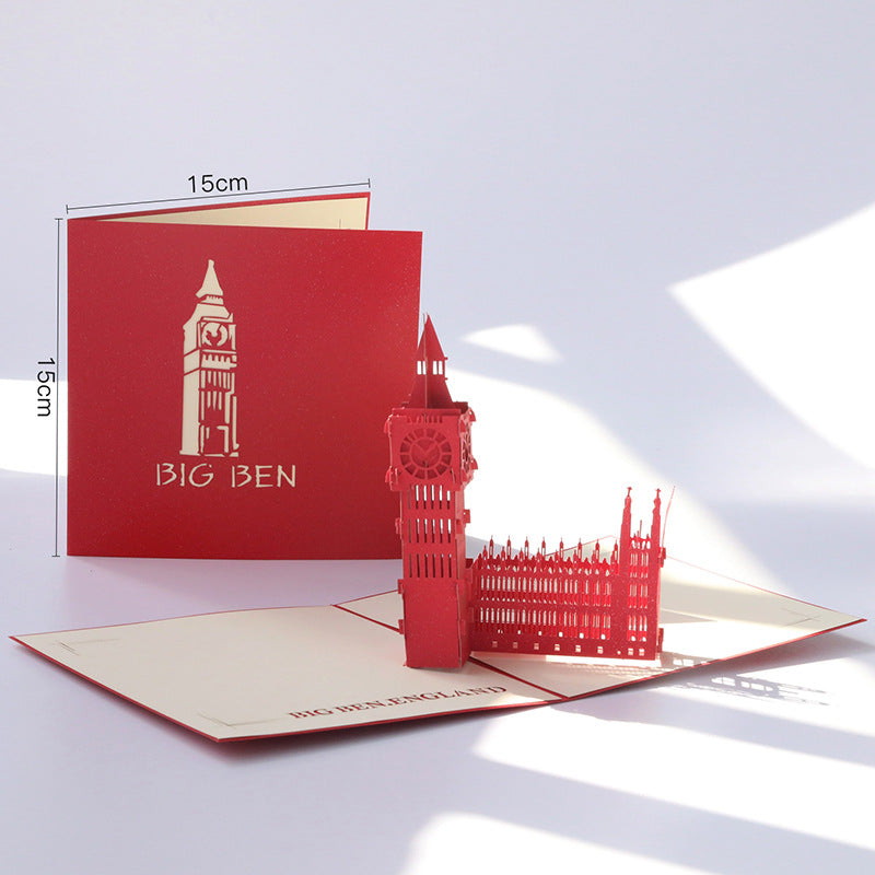 Big Ben Souvenir Pop Up Card