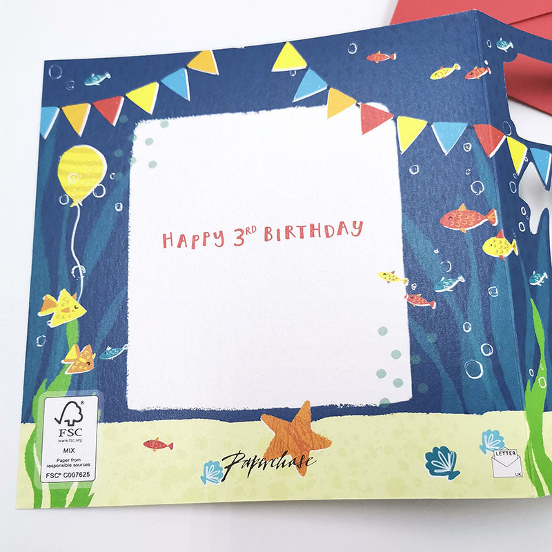 3rd Birthday Greeting Card