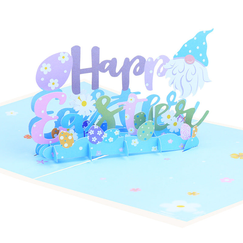 Easter Pop Up Card | Greeting Card | 3D Card | Happy Easter | 2 Styles