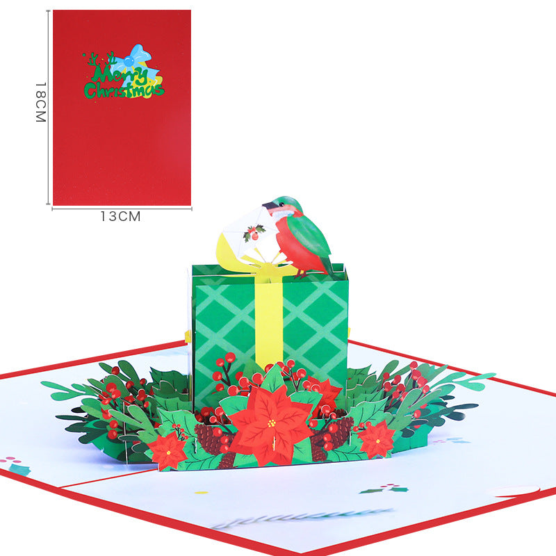 Christmas Present Pop Up Card