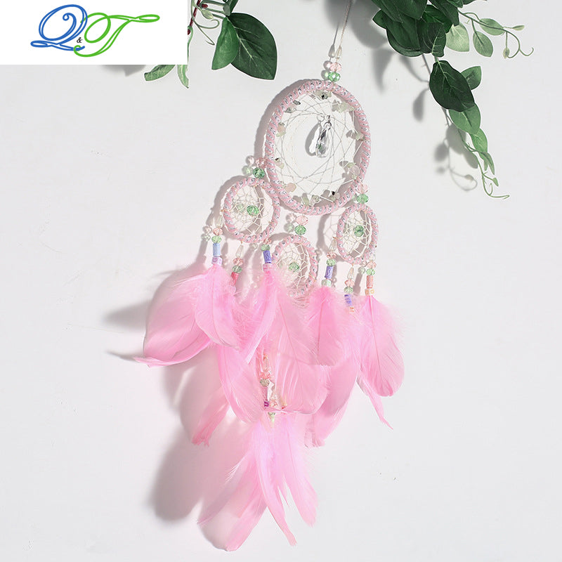 Dreamcatcher, Pink, 50cm Medium