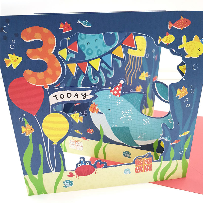 3rd Birthday Greeting Card