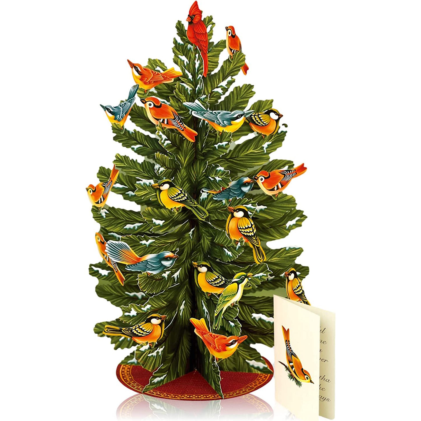 Big 16in Christmas Tree Pop Up Card | 3D Card | Xmas | Greeting Card | Festive Decor | Gift | 3 Styles