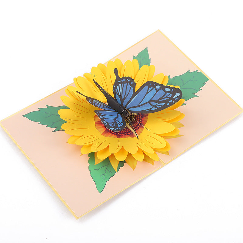 Colourful Butterfly Pop Up Card - 3 Styles