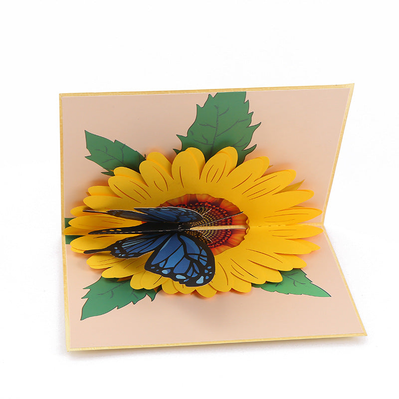Colourful Butterfly Pop Up Card - 3 Styles