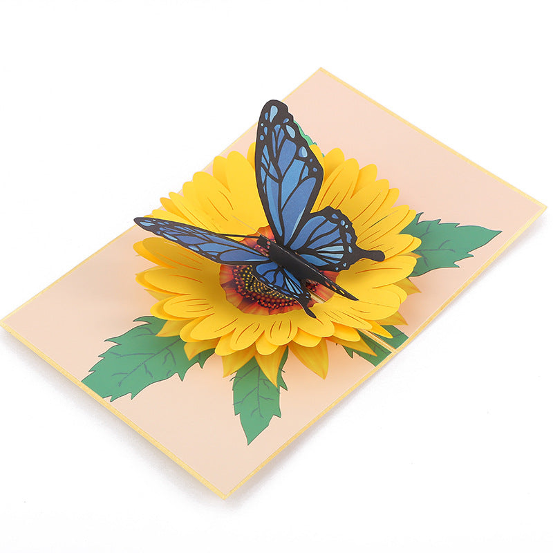 Colourful Butterfly Pop Up Card - 3 Styles