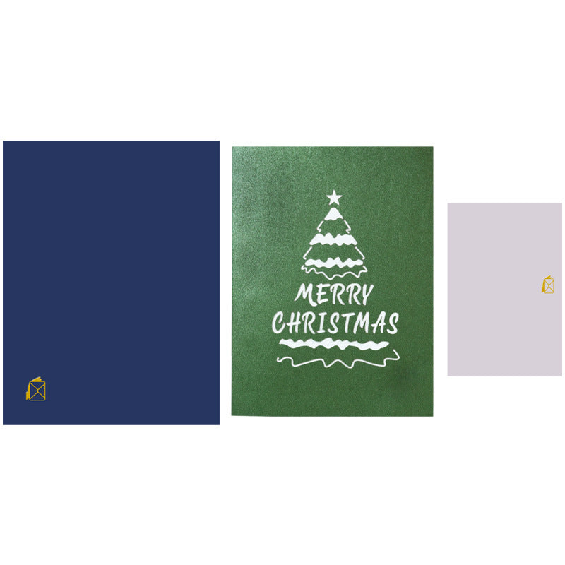 Christmas Pop Up Card, Xmas Gift, Greeting Card, Christmas Tree, 3d