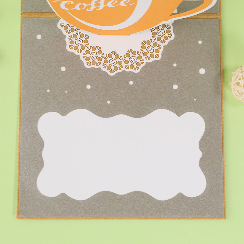 Cup of Coffee Pop Up Card