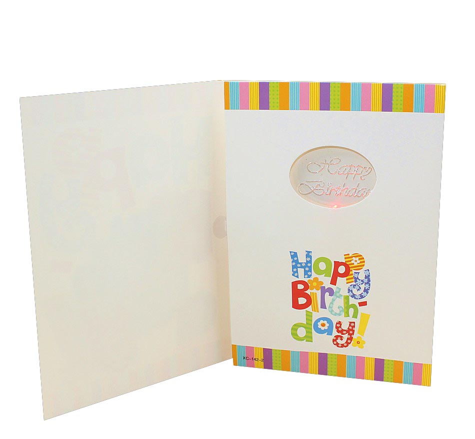 Sound Playing Birthday Cards - 10 Styles