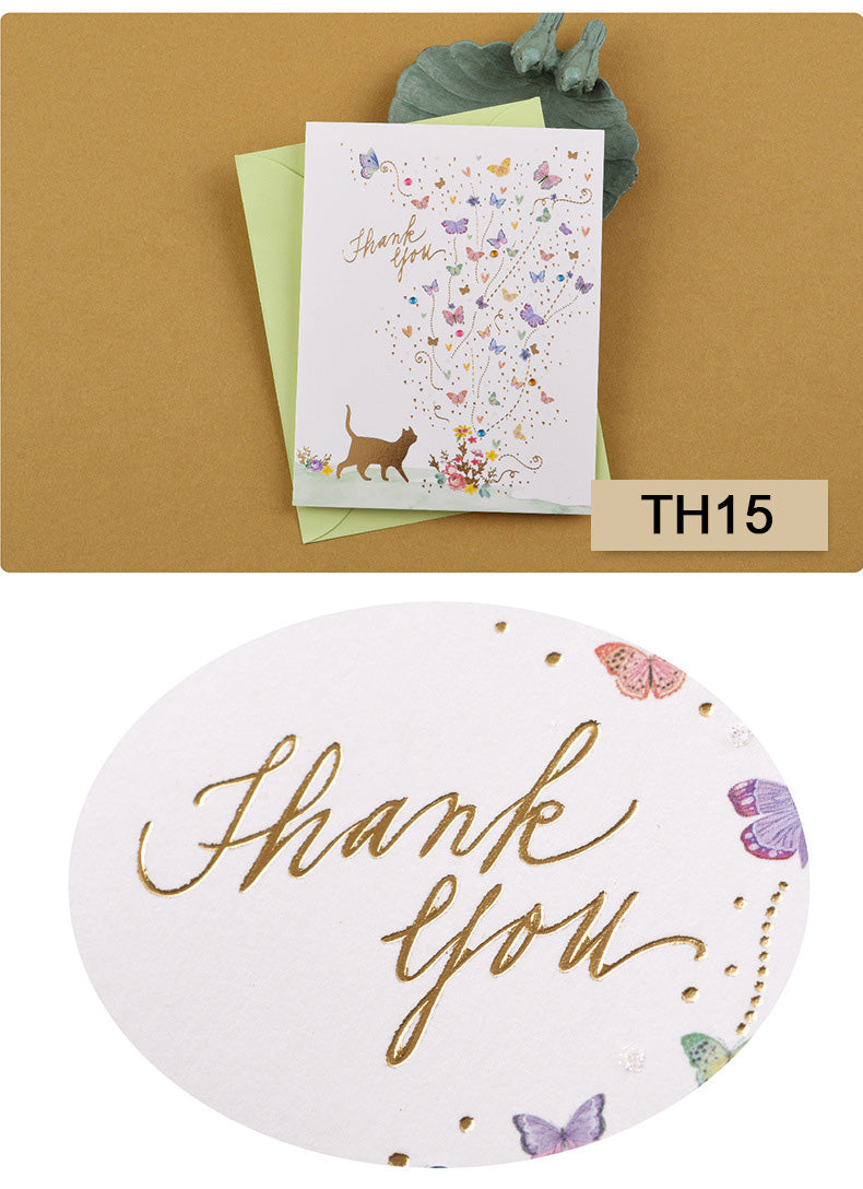 Thank You Cards - Butterfly Series - Set of 3