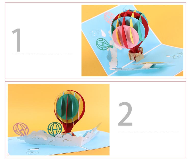 Balloon Pop Up Card