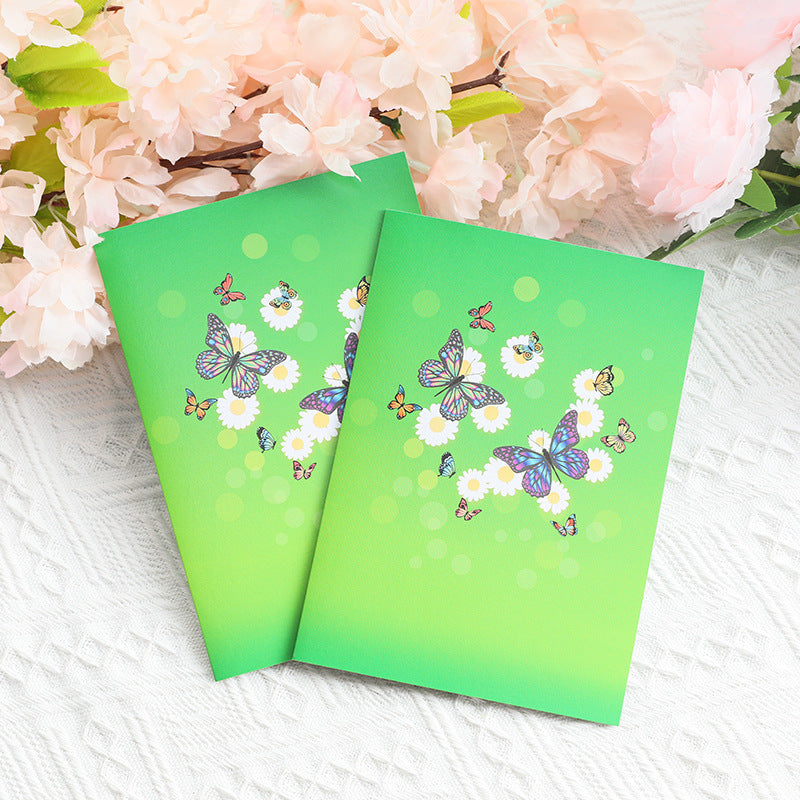 Butterflies in the Garden Pop Up Card