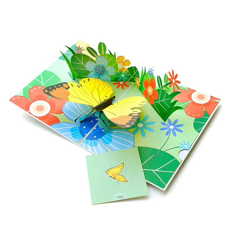 Colourful Butterfly Pop Up Card - 3 Styles
