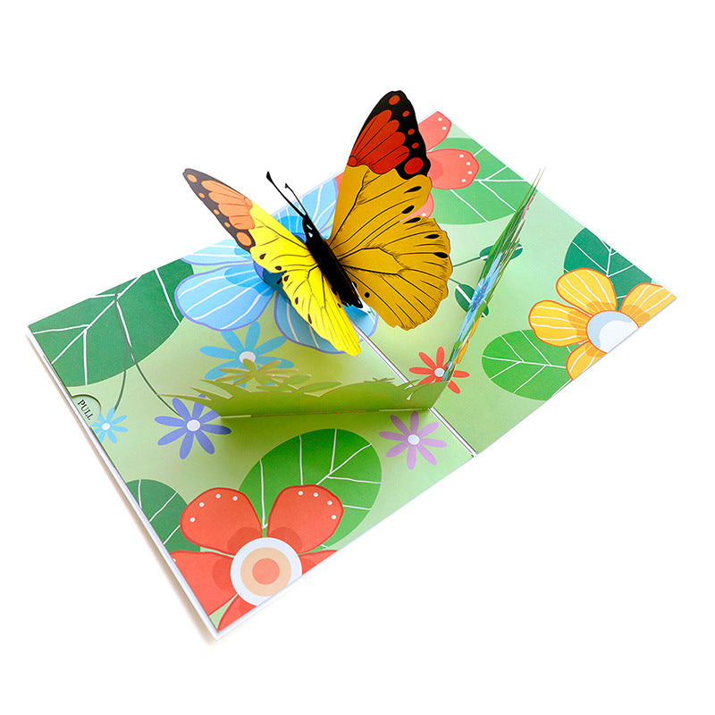 Colourful Butterfly Pop Up Card - 3 Styles